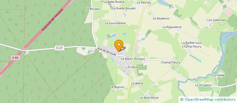 localisation de l'entreprise MADAME VALERIE MOULAC à LIFFRE