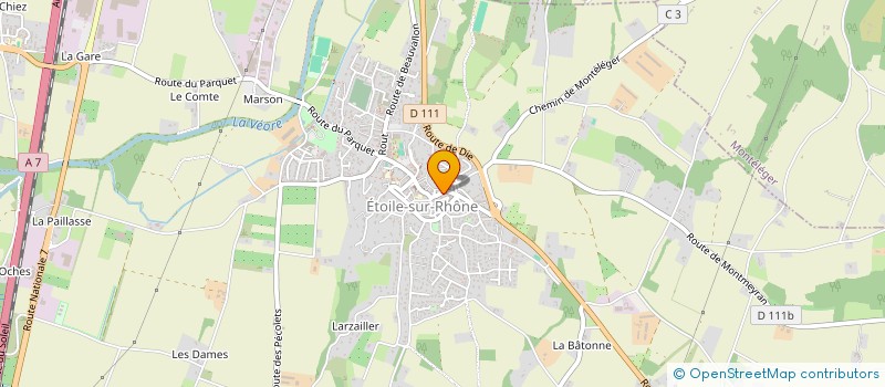 localisation de l'entreprise MADAME VALERIE MOULIN à MONTOISON