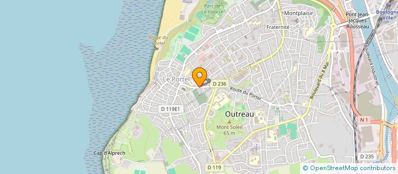 localisation de l'entreprise MADAME VALERIE MOURA  LE PORTEL