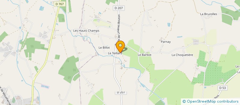 localisation de l'entreprise MADAME VALERIE MOUREAU à NOYANT-VILLAGES