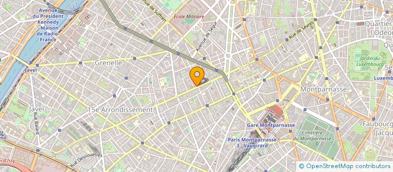 localisation de l'entreprise MADAME VALERIE MOUTAL  PARIS