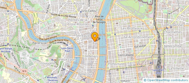 localisation de l'entreprise MADAME VALERIE MOUTON à LYON