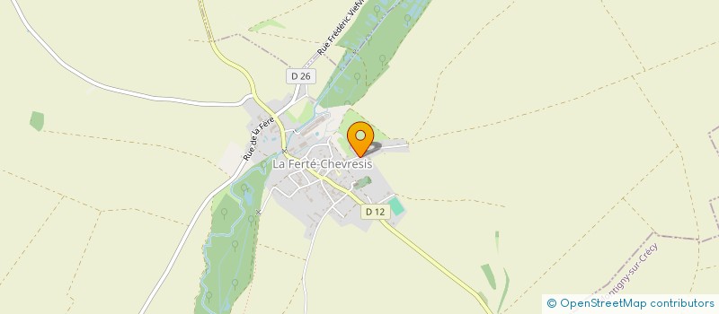 localisation de l'entreprise MADAME VALERIE MOUTON à LA FERTE-CHEVRESIS