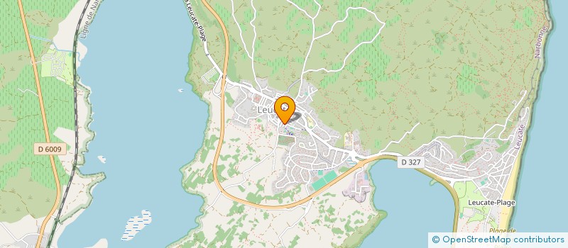 localisation de l'entreprise MADAME VALERIE MOYON  LEUCATE
