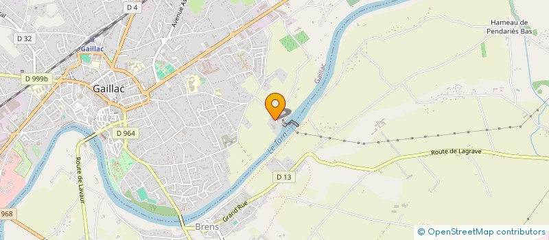 localisation de l'entreprise MADAME VALERIE MOZO  GAILLAC