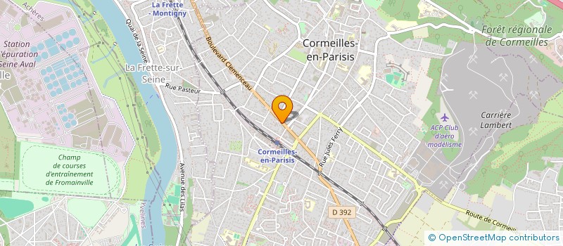 localisation de l'entreprise MADAME VALERIE MULLER  CORMEILLES-EN-PARISIS