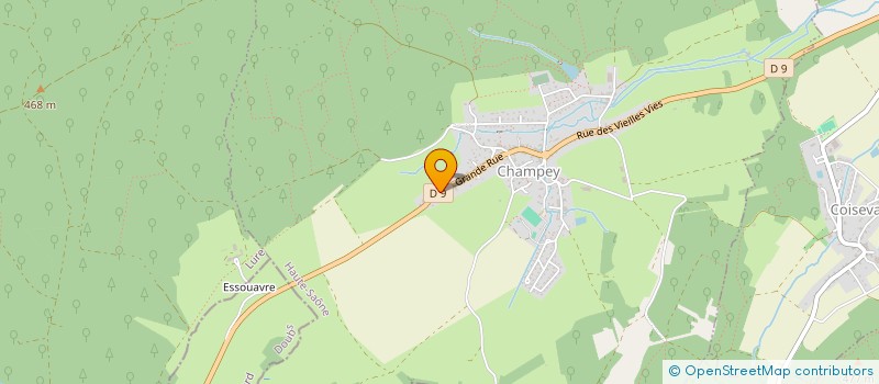 localisation de l'entreprise MADAME VALERIE MUOT  GRANGES-LE-BOURG