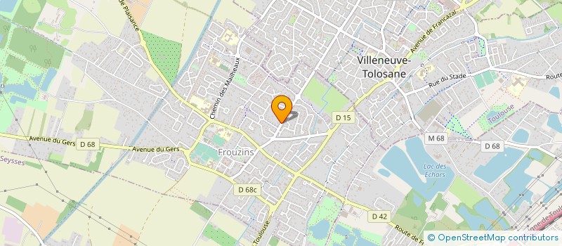 localisation de l'entreprise MADAME VALERIE MURCIA  FROUZINS