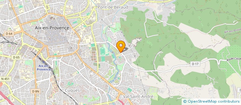 localisation de l'entreprise MADAME VALERIE N'GBALA à AIX EN PROVENCE