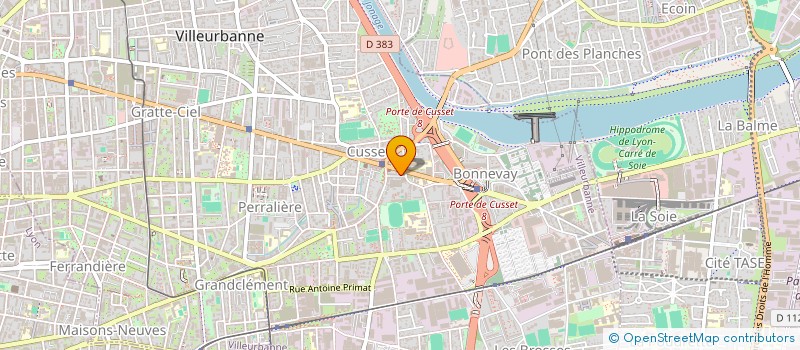 localisation de l'entreprise MADAME VALERIE NACACHE  VILLEURBANNE