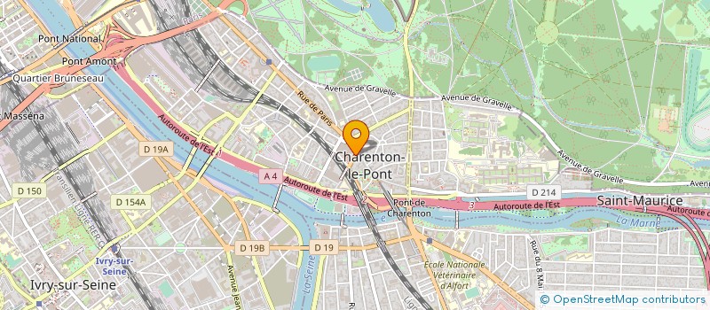 localisation de l'entreprise MADAME VALERIE NACCACHE  CHARENTON-LE-PONT