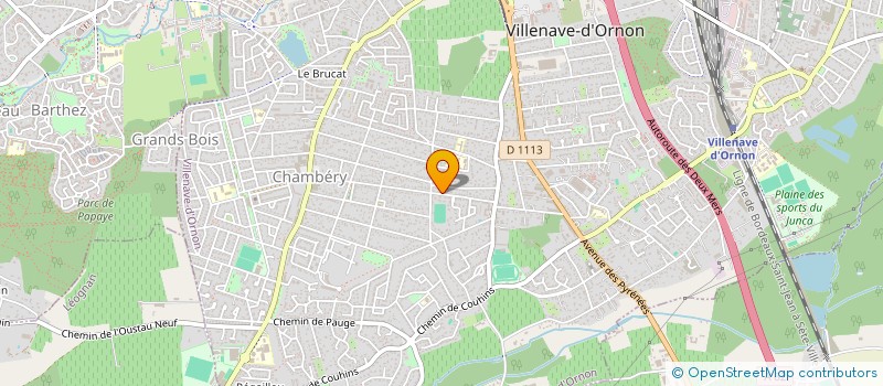 localisation de l'entreprise MADAME VALERIE NAZAC à VILLENAVE-D'ORNON