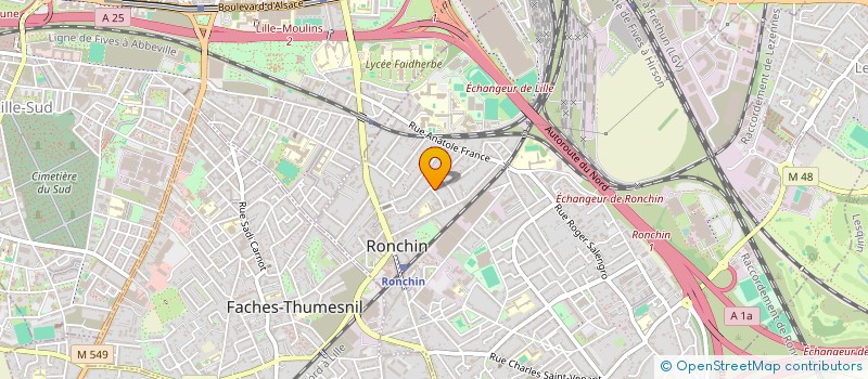 localisation de l'entreprise MADAME VALERIE NEUTS  LILLE