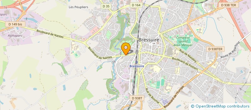 localisation de l'entreprise MADAME VALERIE NEVOUX à BRESSUIRE