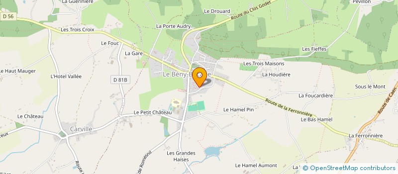 localisation de l'entreprise MADAME VALERIE NICOLAS  SOULEUVRE EN BOCAGE