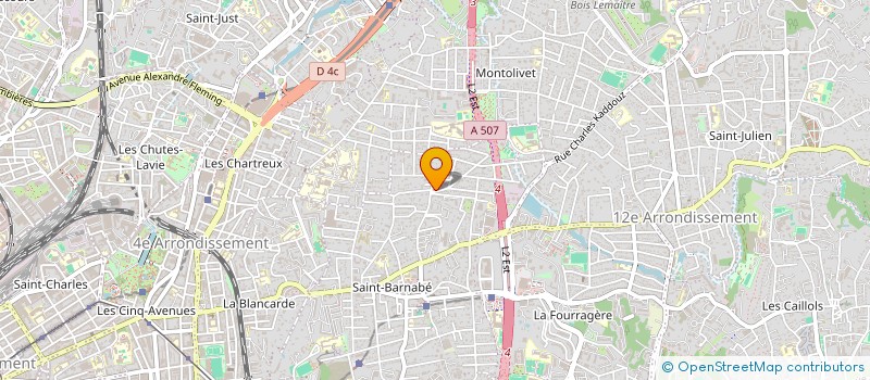 localisation de l'entreprise MADAME VALERIE NICOLLE à MARSEILLE