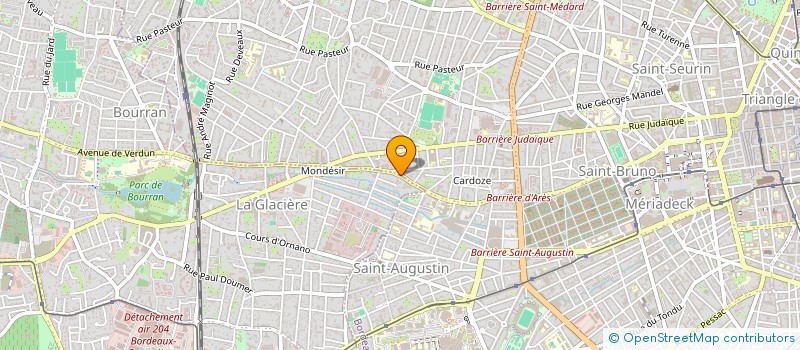 localisation de l'entreprise MADAME VALERIE NICOLLEAU à BORDEAUX