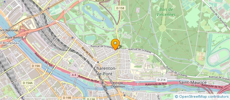 localisation de l'entreprise MADAME VALERIE NICOULEAU  CHARENTON-LE-PONT