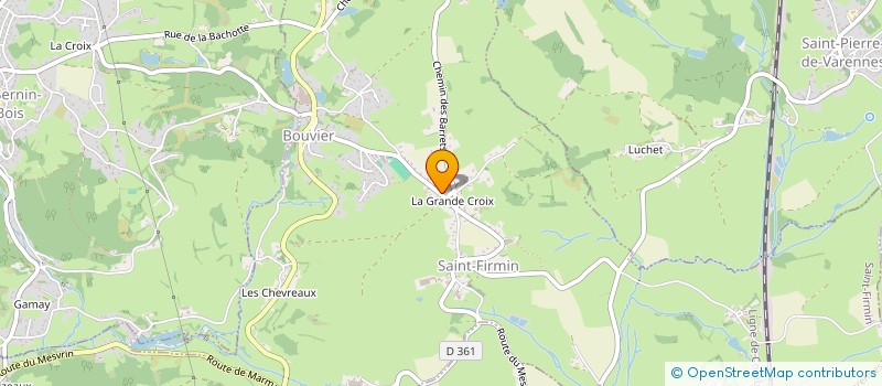 localisation de l'entreprise MADAME VALERIE NIVELON  SAINT-FIRMIN