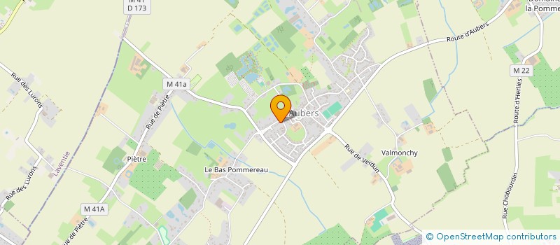 localisation de l'entreprise MADAME VALERIE NOCQS à AUBERS