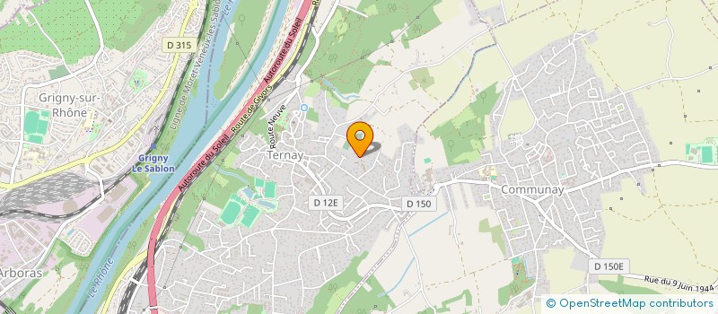 localisation de l'entreprise MADAME VALERIE NODON  TERNAY