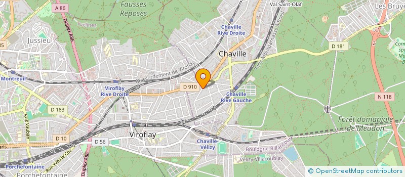 localisation de l'entreprise MADAME VALERIE NOEL à CHAVILLE