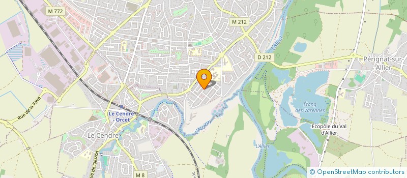 localisation de l'entreprise MADAME VALERIE NOEL  COURNON-D'AUVERGNE