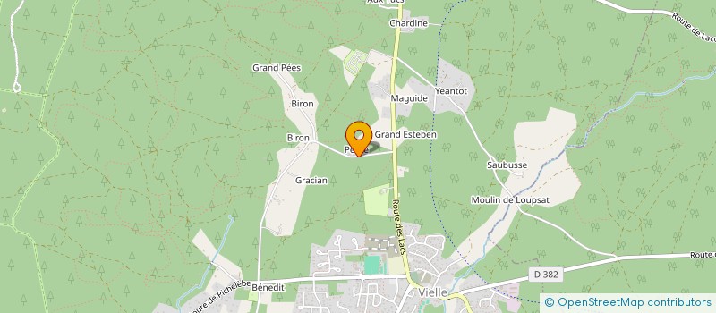 localisation de l'entreprise MADAME VALERIE NOILIBOIS  VIELLE-SAINT-GIRONS