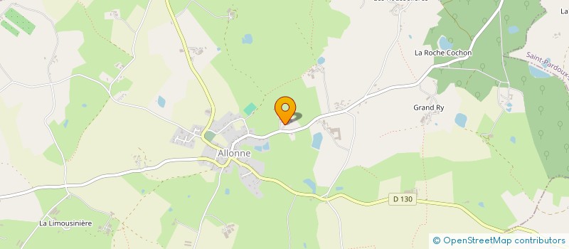 localisation de l'entreprise MADAME VALERIE NOIRTAULT  ALLONNE