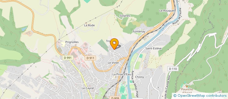 localisation de l'entreprise MADAME VALERIE NORTIER  MILLAU