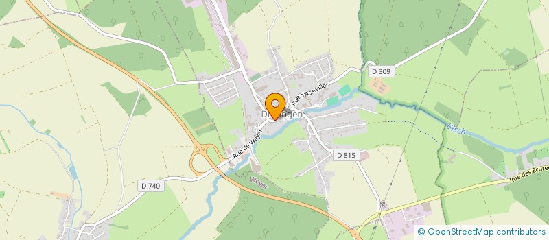 localisation de l'entreprise MADAME VALERIE OBERWEIS  DRULINGEN