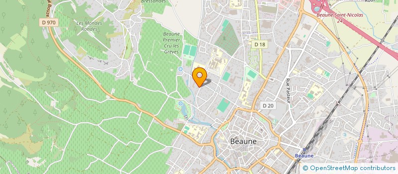 localisation de l'entreprise MADAME VALERIE OCQUIDANT à BEAUNE