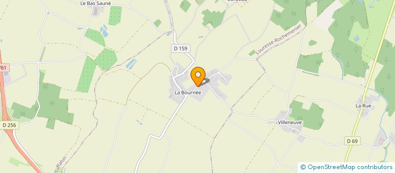 localisation de l'entreprise MADAME VALERIE OLLIVAUX  LOURESSE-ROCHEMENIER