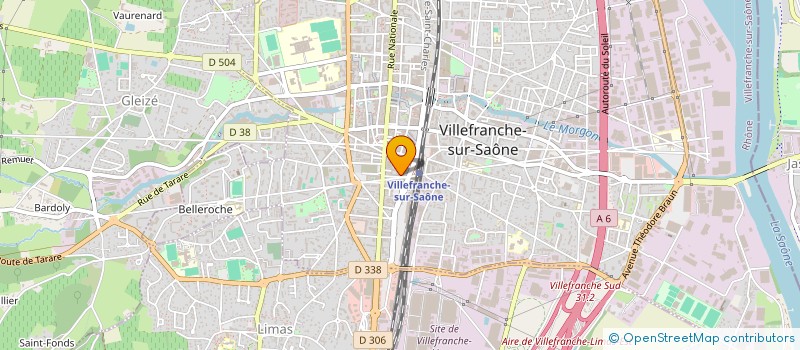 localisation de l'entreprise MADAME VALERIE OPINEL à VILLEFRANCHE-SUR-SAONE