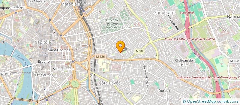 localisation de l'entreprise MADAME VALERIE OREGGIA à TOULOUSE