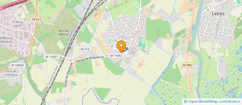 localisation de l'entreprise MADAME VALERIE ORFILA à LATTES