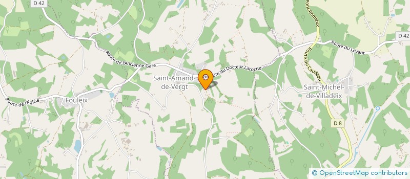 localisation de l'entreprise MADAME VALERIE ORIGET  SANILHAC