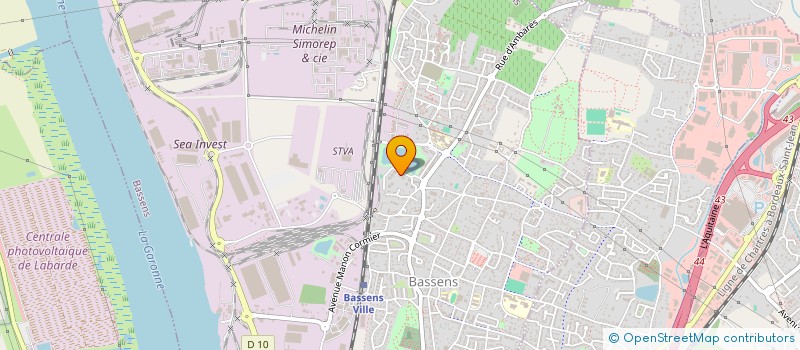 localisation de l'entreprise MADAME VALERIE OUISTE  BASSENS