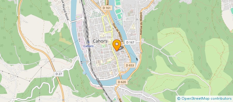 localisation de l'entreprise MADAME VALERIE OZUN  CAHORS