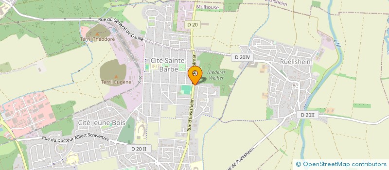 localisation de l'entreprise MADAME VALERIE PAGACE  WITTENHEIM