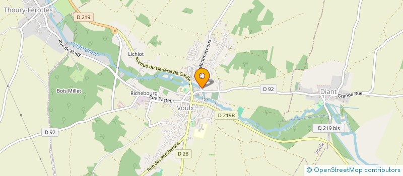 localisation de l'entreprise MADAME VALERIE PAGAN  VOULX