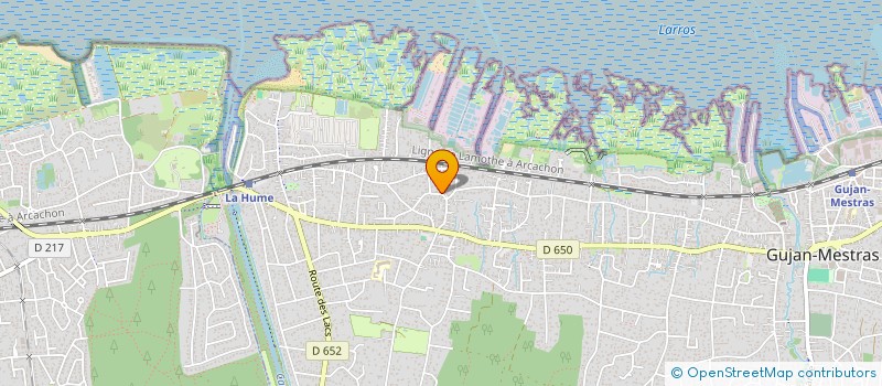 localisation de l'entreprise MADAME VALERIE PAGAN  LE TEICH