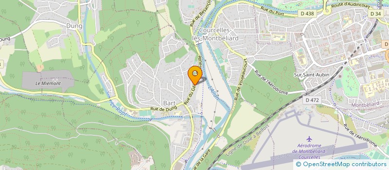 localisation de l'entreprise MADAME VALERIE PAGLIANI  BART