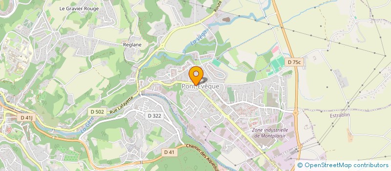 localisation de l'entreprise MADAME VALERIE PAILLARD à PONT-EVEQUE