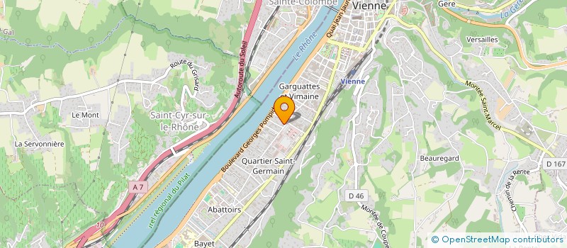 localisation de l'entreprise MADAME VALERIE PALLANCA à VIENNE