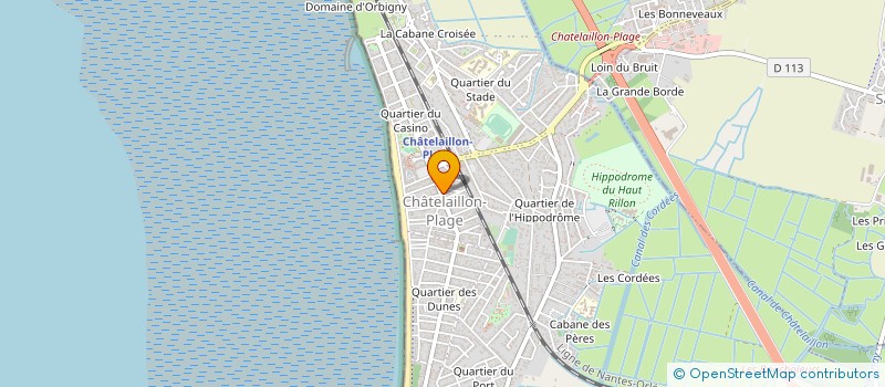 localisation de l'entreprise MADAME VALERIE PALMIER à CHATELAILLON-PLAGE