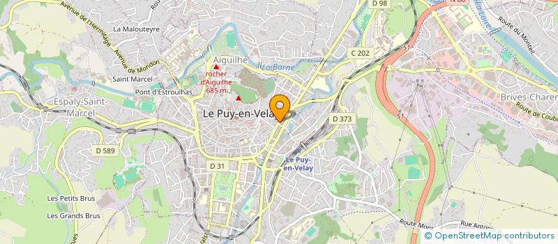 localisation de l'entreprise MADAME VALERIE PALUMBO  LE PUY-EN-VELAY