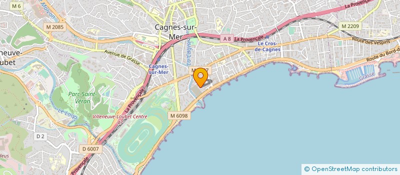 localisation de l'entreprise MADAME VALERIE PAPPALARDO à CAGNES-SUR-MER