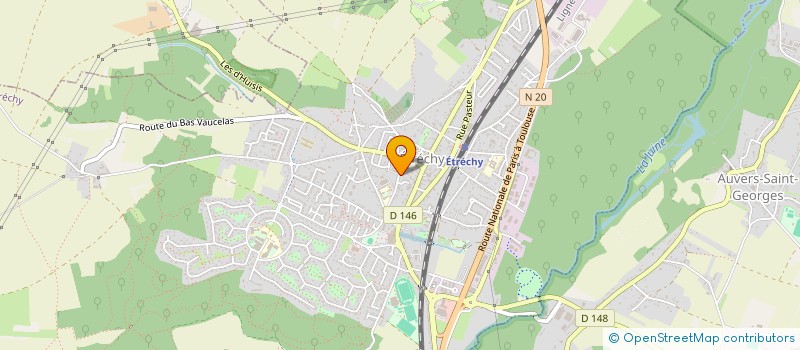 localisation de l'entreprise MADAME VALERIE PAPPALARDO  ETRECHY