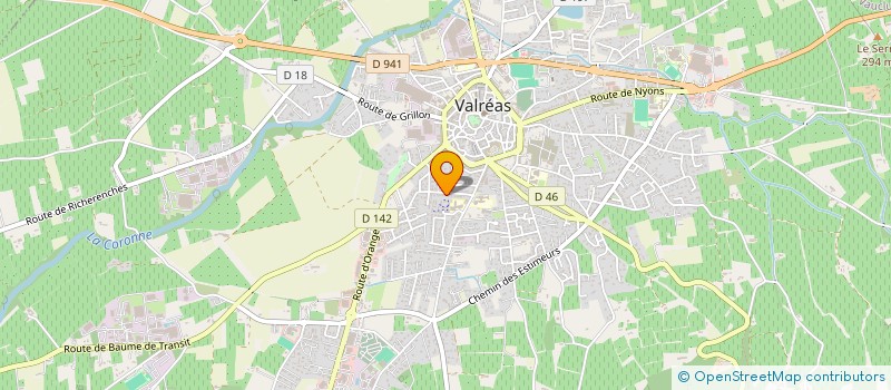 localisation de l'entreprise MADAME VALERIE PAQUET à VALREAS